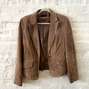 Context Leather Suede Jacket size 2